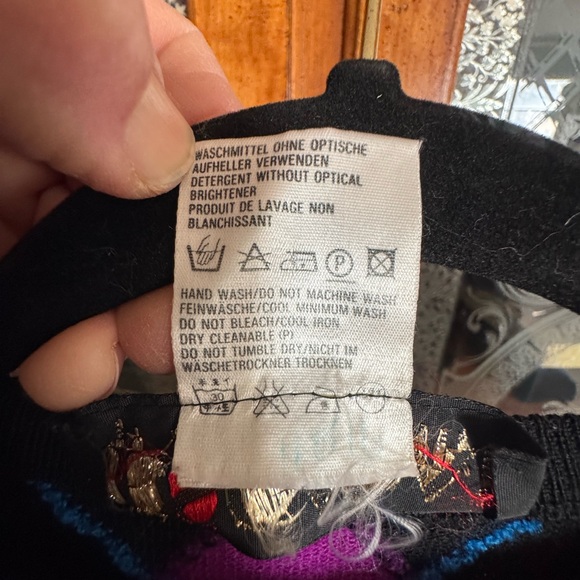 ESCADA Vintage Harlequin Sweater - Picture 4 of 6